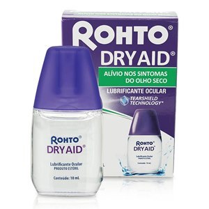 Rohto Dry Aid Lubrificante Ocular 10Ml