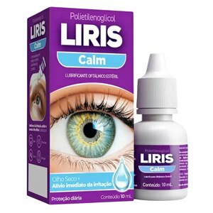 Liris Calm Colírio Para Os Olhos Com Polietilenoglicol 10Ml