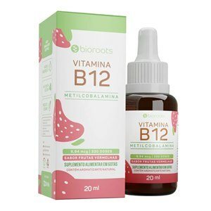 Vitamina B12 10Mcg Frutas Vermelhas Bioroots 20Ml