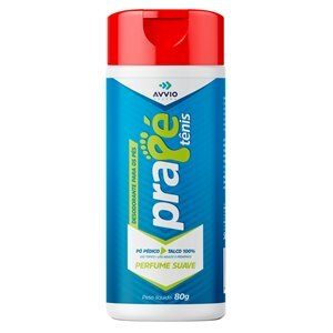 Talco Desodorante Prapé Tênis Perfumado Pó 80G