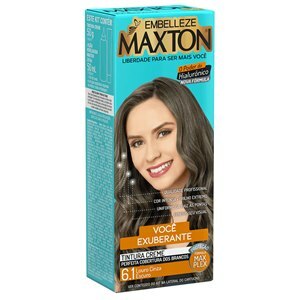 Tintura Maxton Louro Cinza Escuro N° 6.1