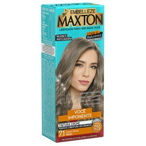 Tintura Maxton Louro Cinza Médio N° 7.1 