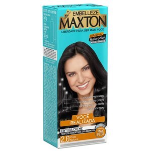 Tintura Maxton Preto Natural N° 2.0