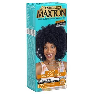 Tintura Maxton Preto Azulado Intenso N° 1.77 
