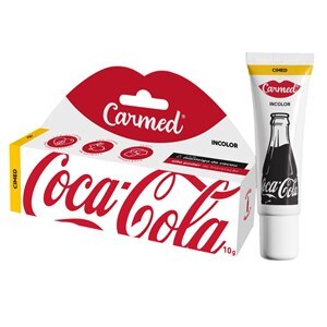 Hidratante Labial Carmed Coca Cola Incolor 10G