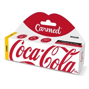 Hidratante Labial Carmed Coca Cola Incolor 10G