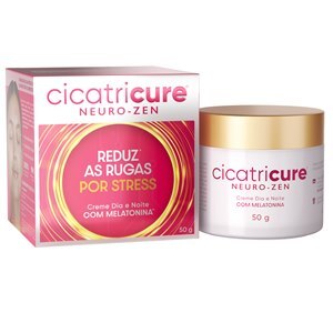Creme Facial Cicatricure Neuro-Zen Reduz As Rugas Por Stress 50G