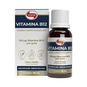 Vitamina B12 Vitafor Sabor Menta 20Ml