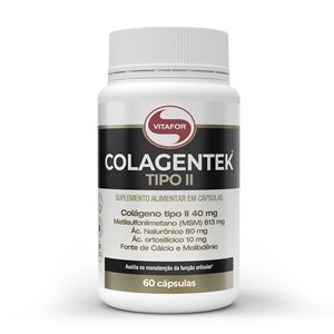 Colagentek Tipo Il 790Mg Vitafor 60 Cápsulas