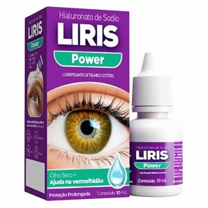 Liris Colírio Para Os Olhos Com Hialuronato De Sódio 10Ml