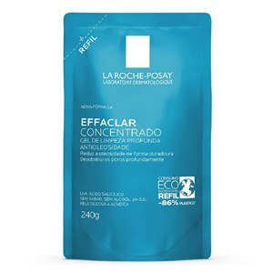 Gel De Limpeza Profunda Facial Effaclar La Roche-Posay Concentrado Refil 240G 