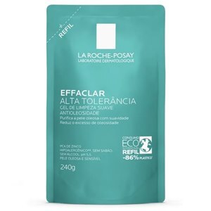 Gel De Limpeza Suave Facial Effaclar La Roche-Posay Alta Tolerância Refil 240G 