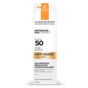 Protetor Solar Facial La Roche-Posay Anthelios Age Correct Anti-Idade Fps50 Sem Cor 50G 