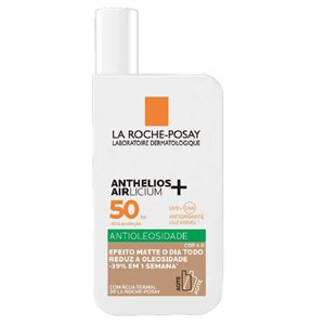 Protetor Solar Facial La Roche-Posay Anthelios Airlicium Antioleosidade Fps50 Cor 4.0 40Ml  
