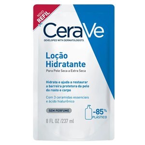Loção Hidratante Corporal Pele Seca E Extra Seca Cerave Refil 237Ml 