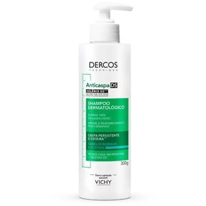 Shampoo Dercos Vichy Anticaspa Ds Cabelos Normais A Oleosos 300G