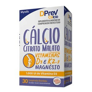 Vitamina D - Dprev Cálcio Mdk 1.000Ui 30 Comprimidos