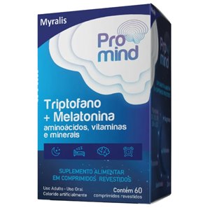Triptofano + Melatonina - Promind 60 Comprimidos