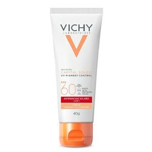 Protetor Solar Facial Vichy Capital Soleil Uv-Pigment Control Fps60 Cor 2.0 40G