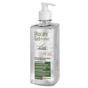 Álcool Gel Antisséptico 70% Riocare Rioquímica 478Ml