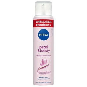Desodorante Antitranspirante Aerossol Nivea Feminino Pearl&Beauty 200Ml