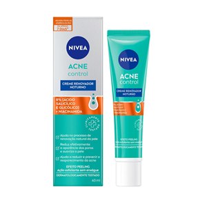 Creme Renovador Noturno Facial Nivea Acne Control 40Ml