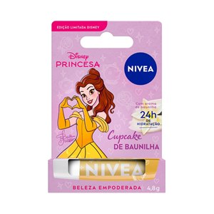 Hidratante Labial Nivea Disney Bela Baunilha 4,8G