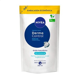 Sabonete Líquido Nivea Derma Control Defende Refil 200Ml