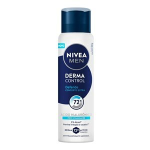 Desodorante Antitranspirante Aerossol Nivea Men Derma Control Defende 150ml