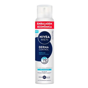 Desodorante Antitranspirante Aerossol Nivea Men Derma Control Defende 200Ml