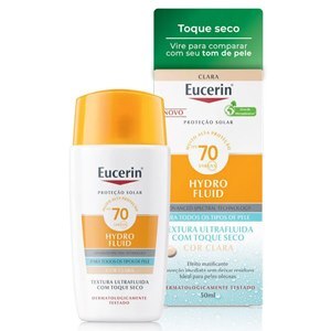 Eucerin Protetor Solar Hydro Fluid Cor Clara Fps70 50Ml