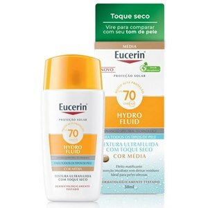 Eucerin Protetor Solar Hydro Fluid Cor Média Fps70 50Ml