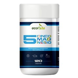 Cinco Magnésio Ecobele 120 Cápsulas