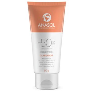 Protetor Solar Anasol Facial Clareador Fps50 60G