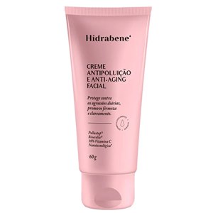 Creme Antipoluição E Anti-Aging Facial Hidrabene 60G