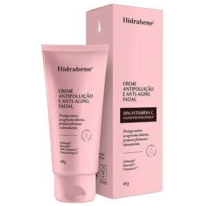 Creme Antipoluição E Anti-Aging Facial Hidrabene 60g
