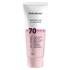 Protetor Solar Facial Clareador Fps70 Hidrabene 50G