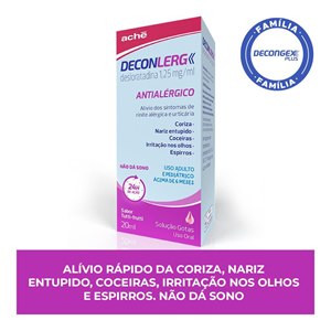 Desloratadina - Deconlerg 1,25Mg/Ml Gotas 20Ml