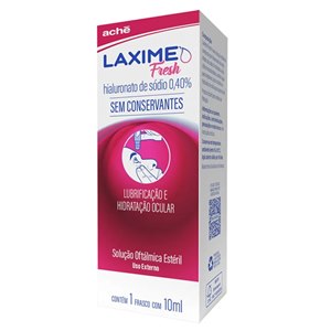Hialuronato De Sódio - Laxime Fresh 0,40% Solução Oftálmica 10Ml
