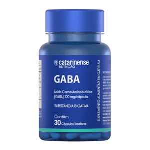 Gaba 100Mg Catarinense 30 Cápsulas