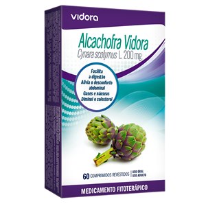 Alcachofra Vidora 200Mg 60 Comprimidos