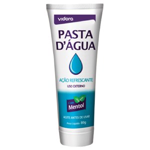 Pasta D'agua Vidora Mentol 80G