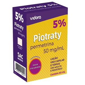Permetrina - Piotraty 5% Vidora 60Ml