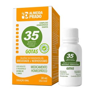 Complexo Homeopático Ignatia Nº35 Gotas 30Ml