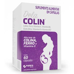 Suplemento Alimentar Dela Colin Para Gestantes 60 Cápsulas Gel