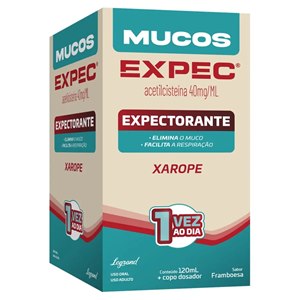 Acetilcisteína Mucos Expec Xarope 120Ml