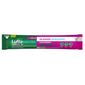 Antiácido Luftagastro Dupla Ação 1 Sachê 10Ml