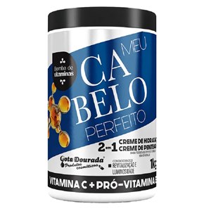 Creme De Pentear Gota Dourada Vitamina C + Pró-Vitamina B5 1Kg