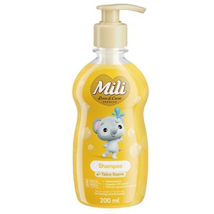 Shampoo Mili Love&Care Premium Talco Suave 200Ml