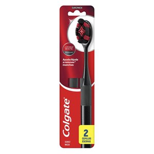 Escova De Dente Colgate Luminous White Macia 2 Unidades